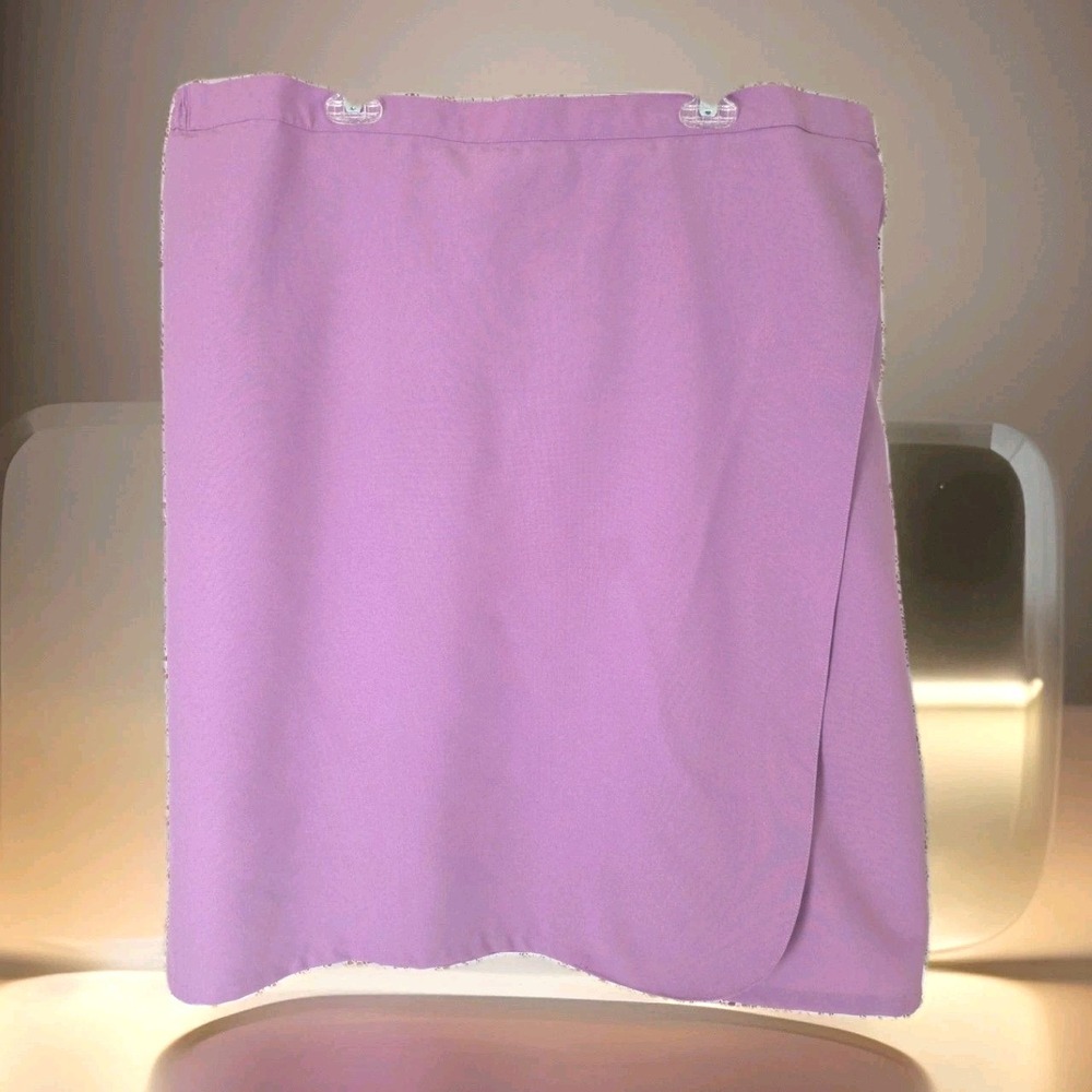Sara Morgan Skirt 24W Lavender Faux Wrap Pull On Elastic Waist‎ Spring Easter